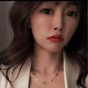 New Classic Stylish Collarbone Necklace In Rose Gold